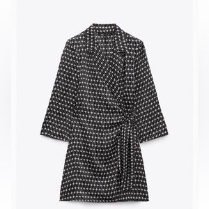 Zara Printed Blazer Dress - NWT - size Medium